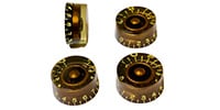 林商会 / Speed knob oxidized Gold Inch 4個セット