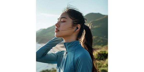 Haylou / Mori Pro HL-MPBK Completely Wireless Earphones Black画像5