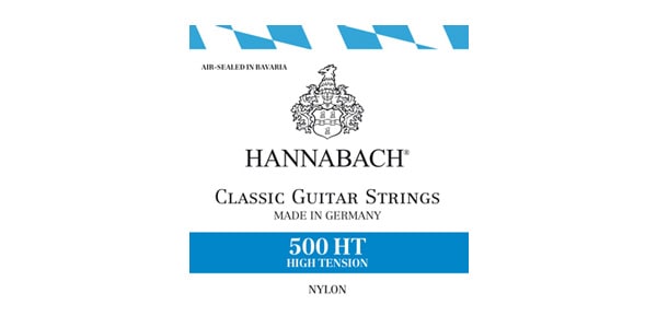 HANNABACH/500HT クラシックギター弦セット ハイテンション