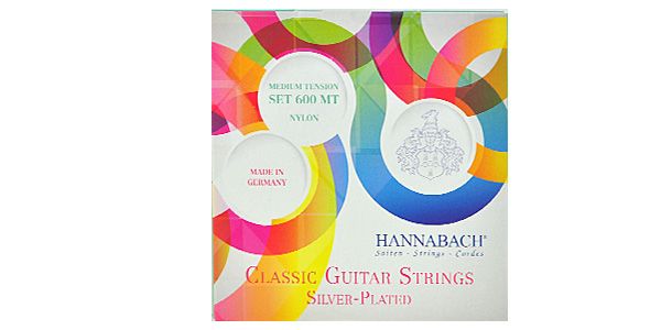 HANNABACH/SET600MT クラシックギター弦セット ミディアムテンション