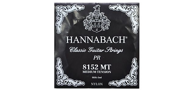 HANNABACH/8152MT -Silver Special Black 2弦(B)-