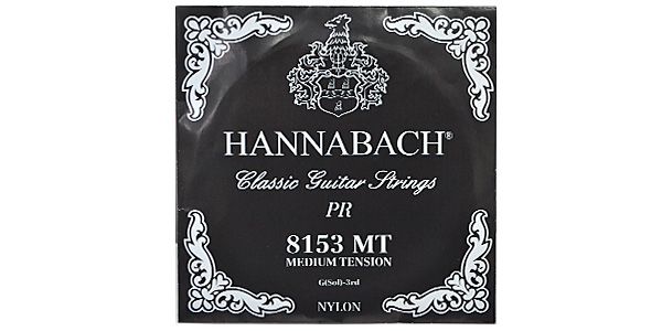 HANNABACH/8153MT -Silver Special Black 3弦(G)-