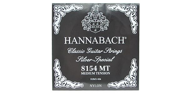 HANNABACH/8154MT -Silver Special Black 4弦(D)-