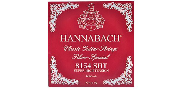 HANNABACH/8154SHT -Silver Special Red 4弦(D)-