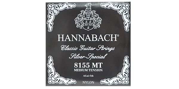 HANNABACH/8155MT -Silver Special Black 5弦(A)-