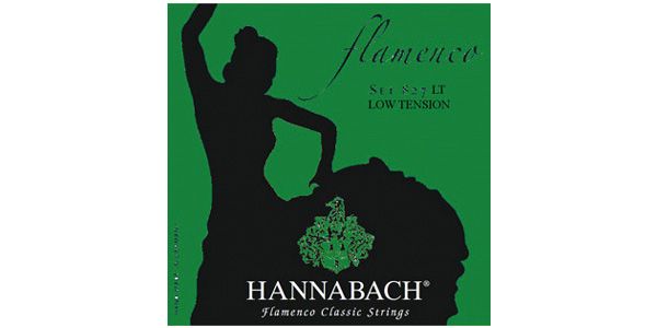 HANNABACH/Flamenco [827LT GREEN]  フラメンコギター弦 ローテンション