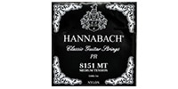 HANNABACH 8151MT -Silver Special Black 1弦(E)-