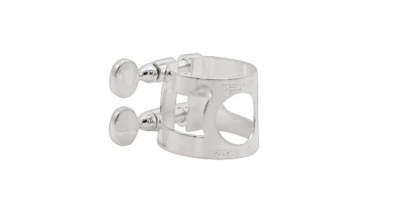 Henri SELMER Paris ( セルマー・パリ )  / Ebクラリネットリガチャー 銀メッキ