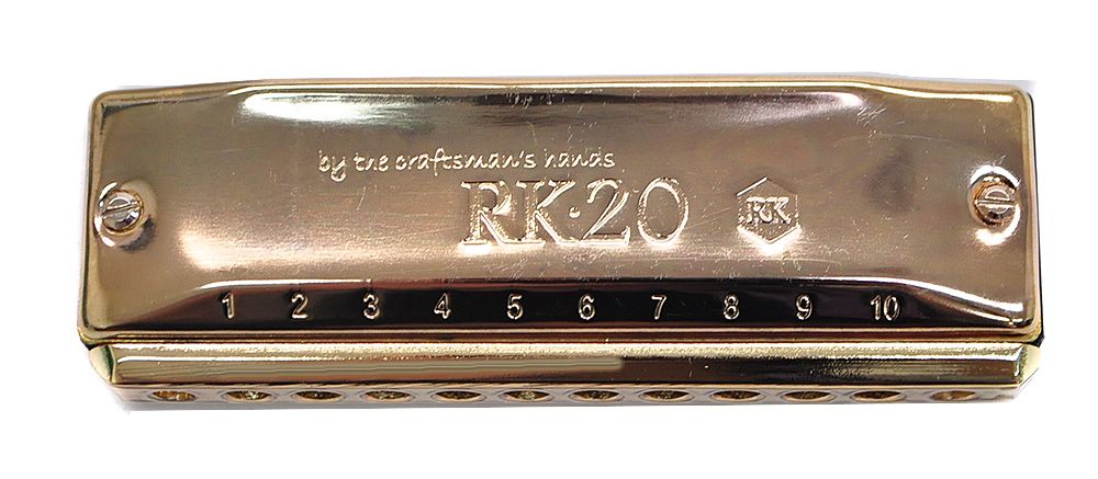 Hering Harmonicas/RK 20 Golden Coverplates Custom made