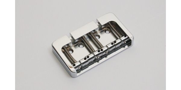 HIP SHOT/4 String B style Bass Bridge Aluminum Chrome