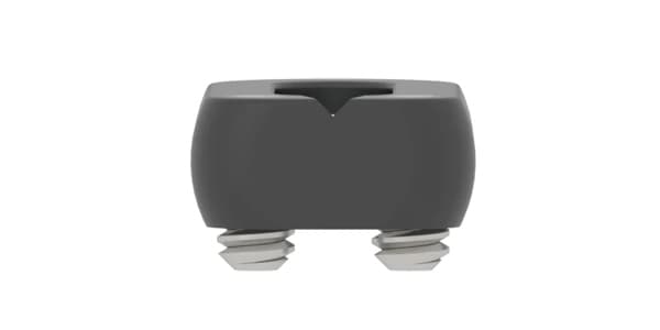 HIP SHOT ( ヒップショット )  / Modern Stainless Steel Guitar Saddle Medium Black 画像2