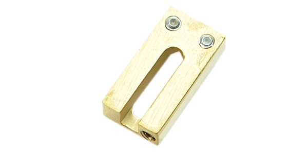 HIP SHOT / Headless Stainless Steel Guitar Saddle Gold 画像2