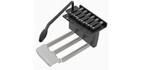 HIP SHOT / 6 String 6 Screw Synchronized Tremolo Bridge Black Narrow