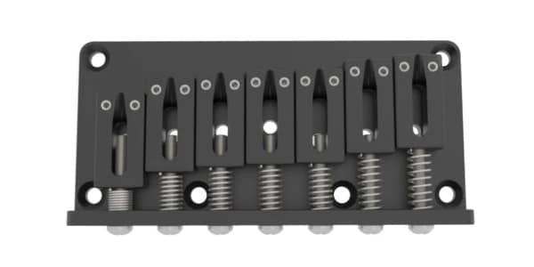 HIP SHOT / 7 String Ibby FP Guitar Bridge Black