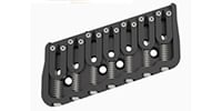 HIP SHOT / 7 String Multi-Scale Fixed Guitar Bridge 18°0.125