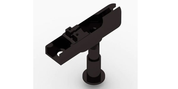 HIP SHOT ( ヒップショット )  / Triple-Lock Down Small Groove Long Tube Black (1)