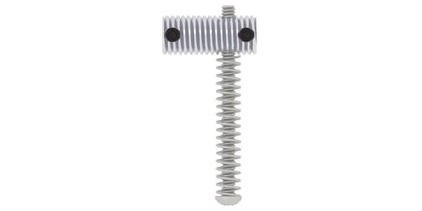 HIP SHOT / B Style Bass Saddle .750 Threaded Rod Chrome
