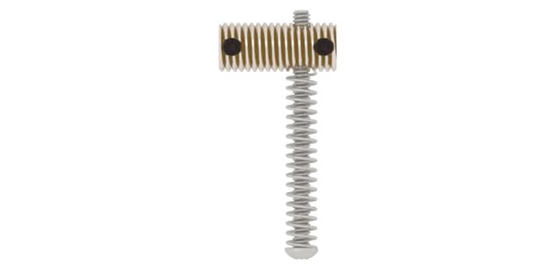 HIP SHOT / B Style Bass Saddle .750 Threaded Rod Nickel