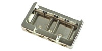 HIP SHOT 4String Bstyle Bridge Brass Nickel FM1