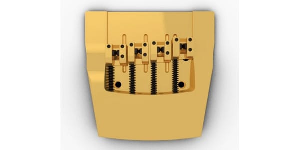 HIP SHOT ( ヒップショット )  / Rickenbacker Replacement Bridge Aluminum Gold