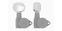HIP SHOT / Guitar Tuner Button Butter Bean Chrome