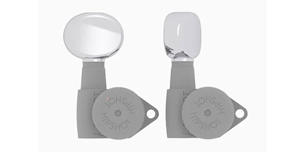 HIP SHOT / Guitar Tuner Button Butter Bean Chrome