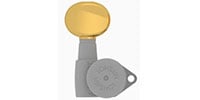HIP SHOT / Guitar Tuner Button Butter Bean Gold