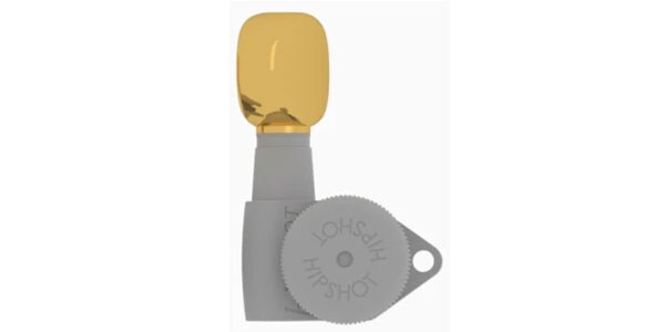 HIP SHOT / Guitar Tuner Button Butter Bean Gold画像2