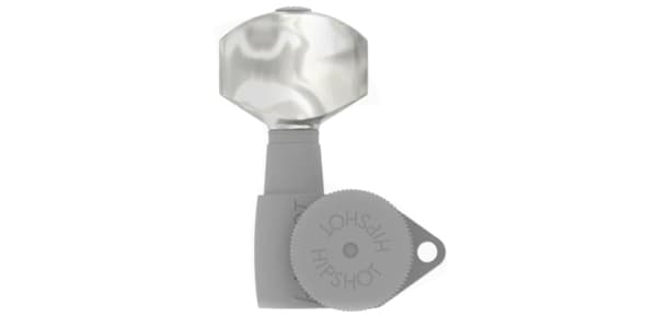 HIP SHOT / Guitar Tuner Button HEX D07 Pearl