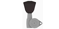 HIP SHOT / Guitar Tuner Button Tulip Black