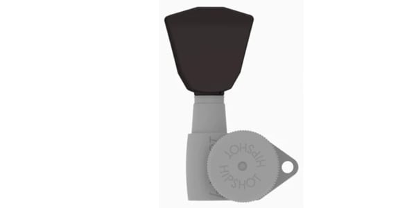 HIP SHOT / Guitar Tuner Button Tulip Black