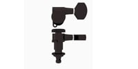 HIP SHOT / Grip-Lock Closed Guitar Tuner L1 19mm Black