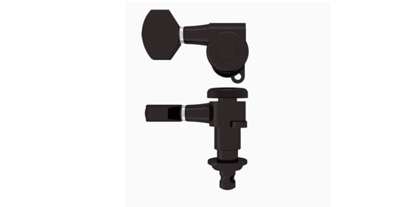 HIP SHOT ( ヒップショット )  / Grip-Lock Closed Guitar Tuner R1 19mm Black