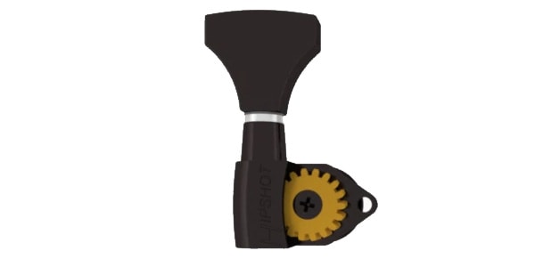 HIP SHOT ( ヒップショット )  / Classic Open Guitar Tuner Bass side .750 Black