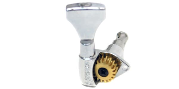 HIP SHOT / Classic Open Guitar Tuner Bass side .827 Chrome