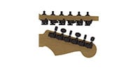 HIP SHOT / Grip-Lock Closed Tuner R6 21mm Black