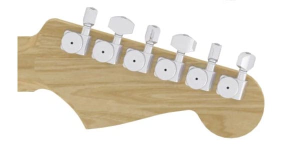 HIP SHOT ( ヒップショット )  / Tuner Upgrade Kit Fender Directrofit Treble Chrome Staggered
