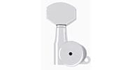 HIP SHOT / Vintage Style Grip-Lock Guitar Tuner Bass side .827 Chrome