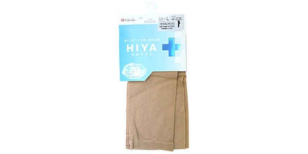 ひやプラス / Cool 40D Leggings, Full Length, M-L, Clear Nude