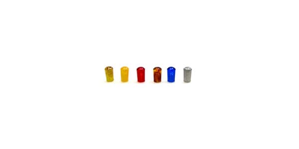 Haramis Musical Hardware ( ハラミスミュージカルハードウェア )  / Haramis 3-Way Switch Tip, Silver Glitter - Single 8-32 threa 画像2