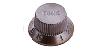  Haramis Strat Tone Knob, Pewter - Single