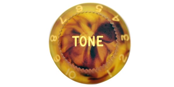 Haramis Strat Tone Knob, Tortoise - Single
