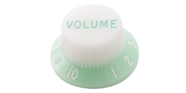 /Haramis Strat Volume Knob, Surf Green/Sea Foam Green -Single