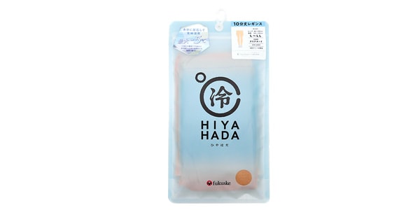 HODOHADA / Cold 40D leggings 10-minute length L-2L clear nude