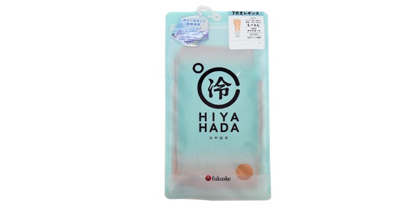 HODOHADA ( ホドハダ )  / 冷 40Dレギンス 7分丈 L-2L クリアヌード