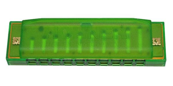 HOHNER/Happy Harp　定番10ホールズハーモニカ/Green