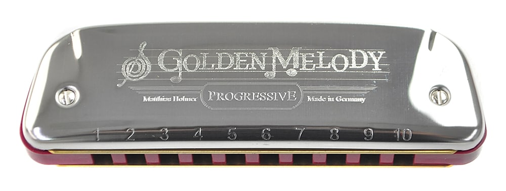 HOHNER/GOLDEN MELODY 542/20X 10ホールズハーモニカ/A