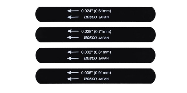 HOSCO / H-NF-UK Black Nut File for Ukulele画像2