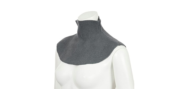 ホットさん ( ﾎｯﾄｻﾝ )  / ネックウォーマー（シングル丈）　ブラック画像4