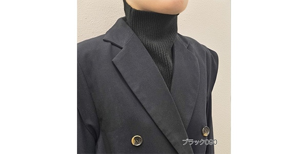 ホットさん ( ﾎｯﾄｻﾝ )  / ネックウォーマー（シングル丈）　ブラック